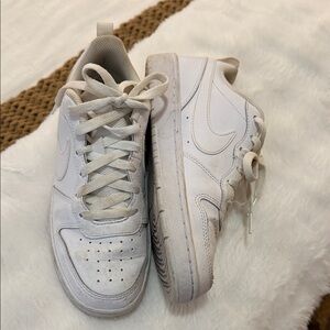 Nike White Air Force 1 Sneakers Boys 5Y